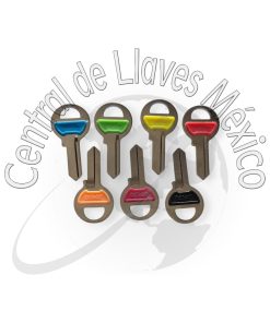 MAS-10 CM Llave Niquelada ColorMatic Pack Con 10 Piezas