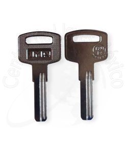 TRU-12 Llave De Latón Niquelada Multipunto 5 Pack