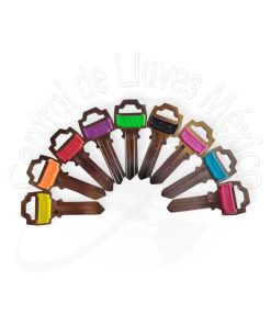 FNL-1D CM Llaves De Latón Colormatic 100 Pack JMA