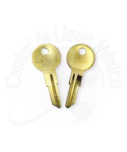YA-44DE Llaves Latonadas 10 Pack  Y11 Brass