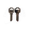 FNL-1D Llave De Latón Niquelada R63 R55 100 Pack