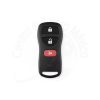 Carcasa Para Control Remoto Nissan 2+1 Botones Armada Xtrail Frontier Tiida Versa