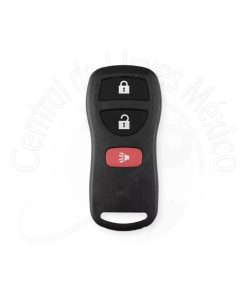 Carcasa Para Control Remoto Nissan 2+1 Botones Armada Xtrail Frontier Tiida Versa