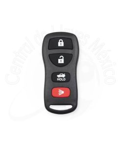 Carcasa Para Control Remoto Nissan 3+1 Botones Armada Xtrail Frontier Tiida Versa