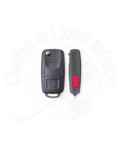 B01-2+1 Llave Abatible Universal Keydiy Estilo Volkswagen