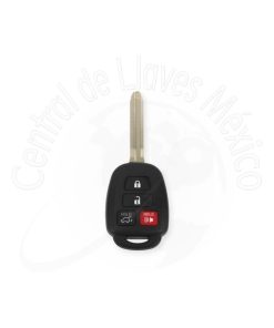 Llave Control Toyota Rav4 Highlander 8A H 315 Mhz. Fcc ID: GQ4-52T 4 Botones Gate Genérica