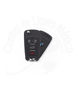 NB18 Llave Abatible Universal Keydiy Con Chip Estilo Chevrolet 3+1 Botones