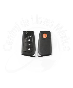 XNTO00 Llave Abatible Universal Xhorse Serie Wireless Estilo Toyota Hilux 3 Botones