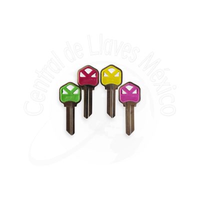 KWI-1KCM Llaves Niqueladas 50 Pack Colormatic JMA®