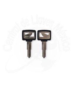 HOND-19DP Llaves Niqueladas Con Plastico 5 Pack