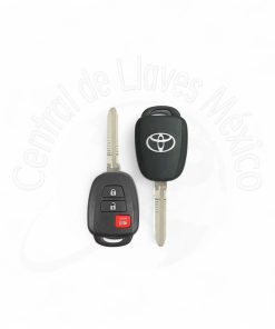 HYQ12BEL Carcasas Toyota Tacoma Tundra 2+1 Botones Horizontales Toy44